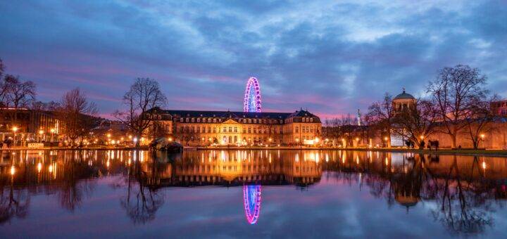 Stuttgart bei Nacht