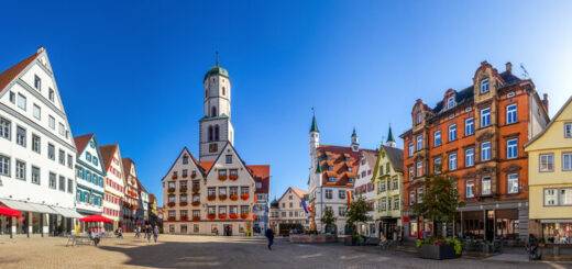 Marktplatz, Biberach an der Riß, Deutschland