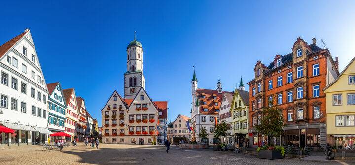 Marktplatz, Biberach an der Riß, Deutschland